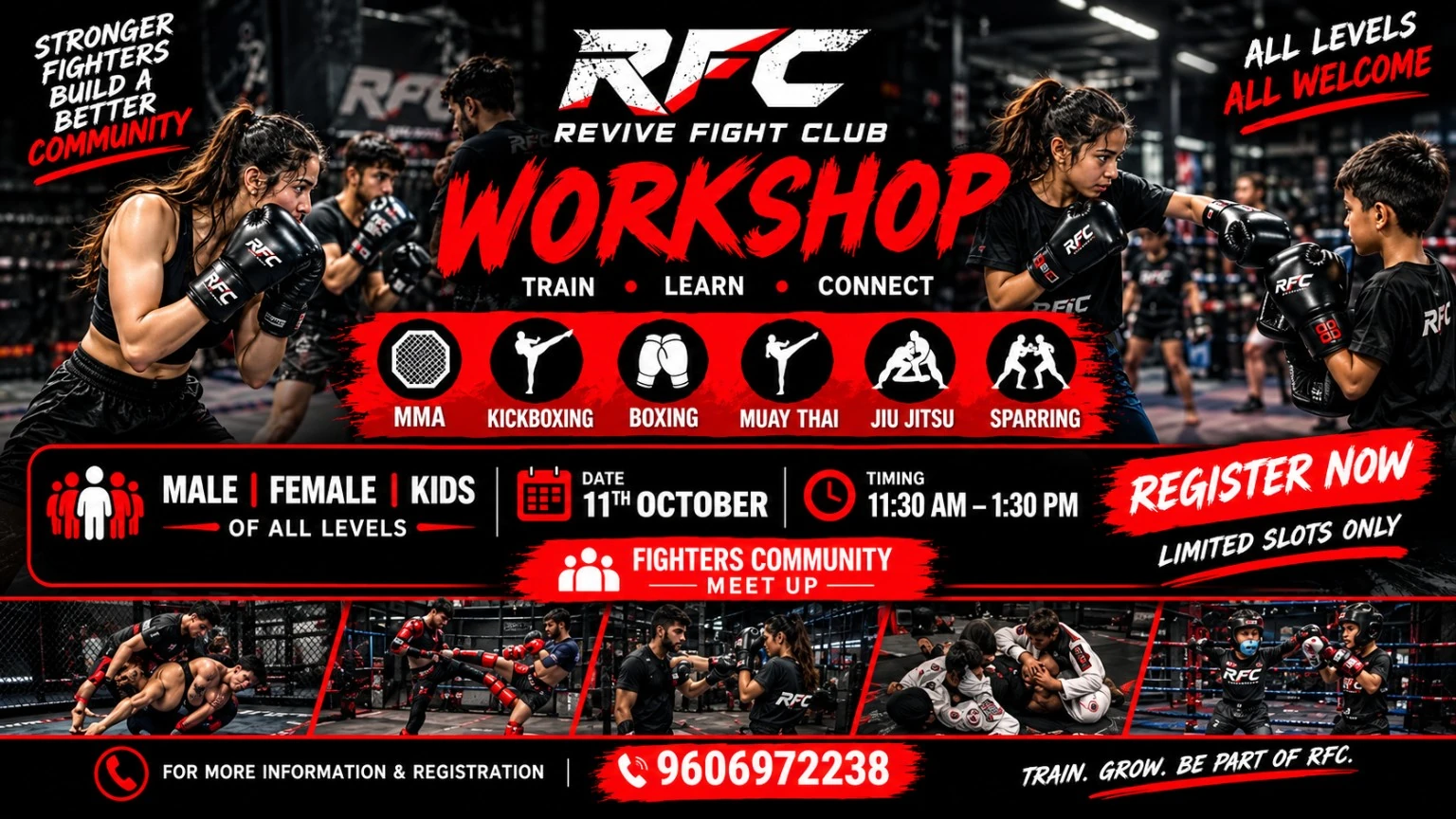 MMA, Self-Defense & Combat Fitness Workshop